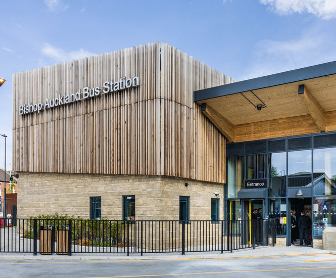 Inclusive door automation for regenerated Bishop Auckland Bus Station