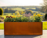 Corten Steel Trough Planter – 120cm | 100cm | 75cm Long