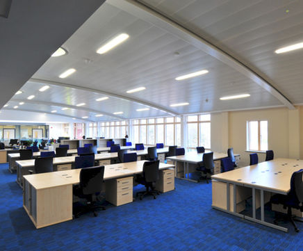 Armstrong Ceilings follow the curve at Police HQ