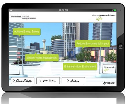 Armstrong Ceilings heads up our bright green city