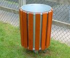 Neptune Wooden Slat Bin