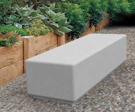 Lincoln Concrete Bench