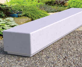 Lincoln Long Concrete Bench