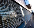 Techdek aluminium open grilles for screens and cladding