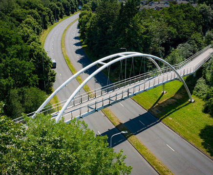 Sprung arch bridges