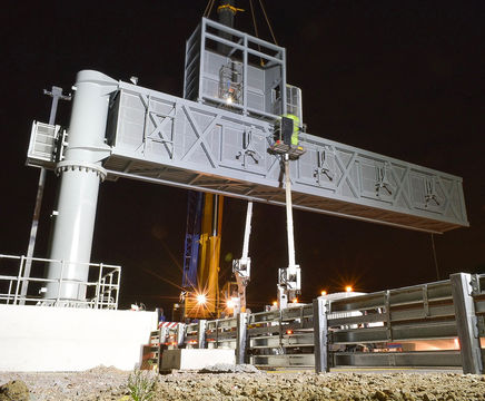 Gantries for M1 J23A to 25 smart motorway