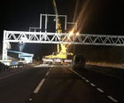 Gantries for M1 Junction 19 improvement scheme