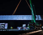 Gantries for M6 J2 to J4 smart motorway project