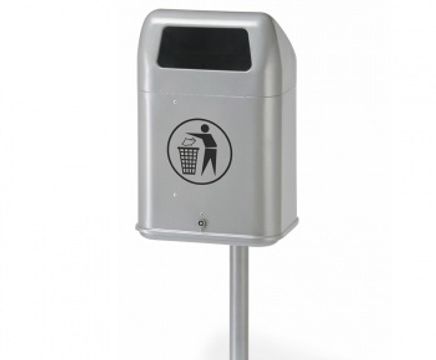 TD KOPENHAGEN 70 post-mounted litter bin