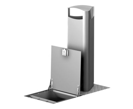 Mini XXL underground litter bin system