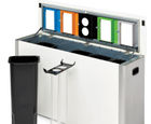 CANTO interior recycling bins