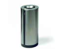 CAMPUS free-standing stainless steel interior waste bins