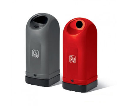 BALLOON free-standing litter bin - 70 litres