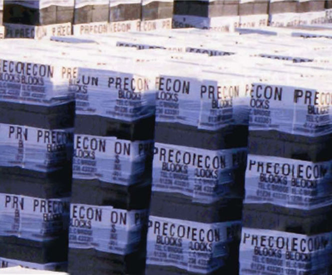 Precon hollow blocks