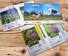 New Pro Flora and Colour Boost wild flower catalogues