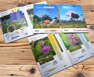 New Pro Flora and Colour Boost wild flower catalogues