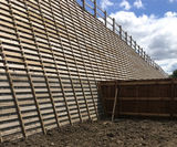 Permacrib timber crib retaining wall for Barratt Homes - on this page
