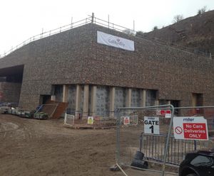 Gabion cladding