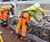 Gabion basket retaining wall - Kenilworth School 1