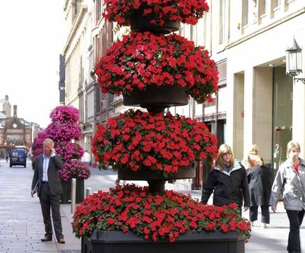 Eye-Full Towers - tiered planters