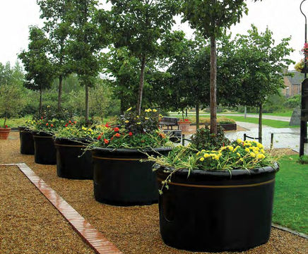 Tree planters - 100% recycled plastic