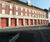 Blue-grey granite setts, slabs and kerbs - fire station 4