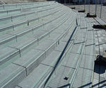 Custom sandblasting for granite radius steps, Portrush