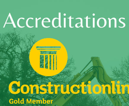 Constructionline Gold & FORS accreditation