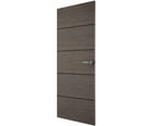 Portfolio™ Contemporary Charcoal Grey Four Line door