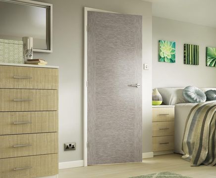 Portfolio™ Contemporary Light Grey Two Stile door