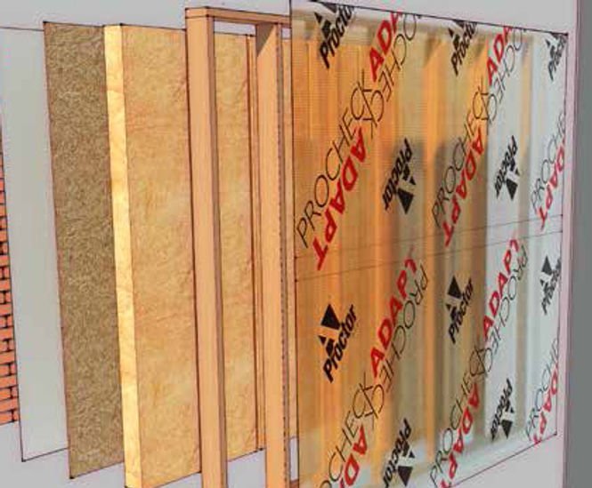 Procheck Adapt - variable-permeability vapour control layer
