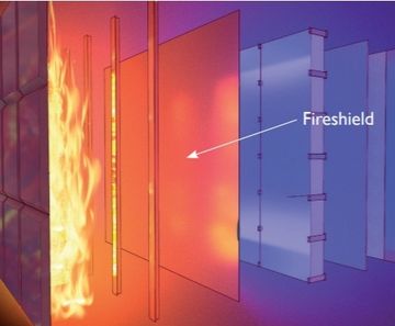 Fireshield® - vapour-permeable, fire-retardant walling membrane