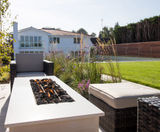 Harrowden turf helps create exceptional private garden - on this page