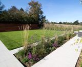 Premium Turf provides feature area for new modern garden - on this page