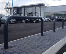 Access control for new Mercedes Benz showroom