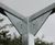 Bedford - light classic cycle shelter, 8 bikes 4