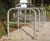 Bilton Cycle Stand - steel bike rack for two bicycles, outdoor use 5