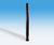 EB300 - slimline MDPE bollard with galvanised steel core 0