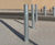 Plain Round Galvanised Steel Bollards - steel parking and access posts 3