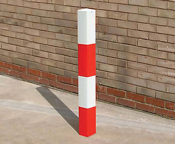 AUTOPA steel bollards, shaped tops