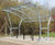 Cambourne - contemporary single-sided cycle shelter for 6 bikes 2