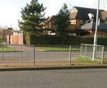 Pedestrian Guardrail - Galvanised Mild Steel
