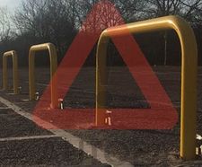 Controlling access with a removable range