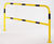 Hooped Perimeter Barriers - galvanised steel vehicle access control hoop 8