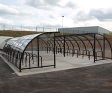 Cycle storage for BMW at Hams Hall