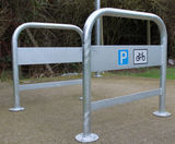 Birmingham - cycle stand, integral signage plate - on this page