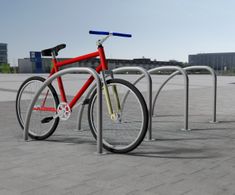 Fin - classic cycle stand, 2 bikes