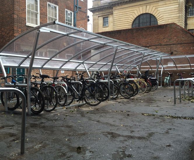 Refurbishment and expansion of cycle parking area