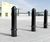 Delaval - polyurethane bollard, steel core, traditional 0