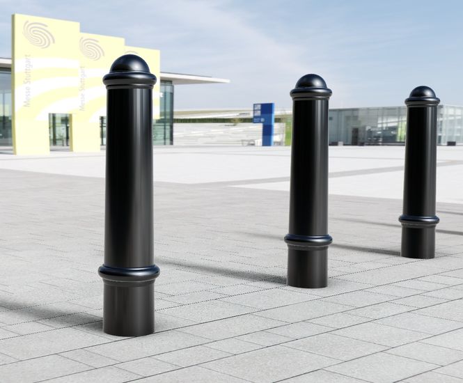 Delaval - polyurethane bollard, steel core, traditional